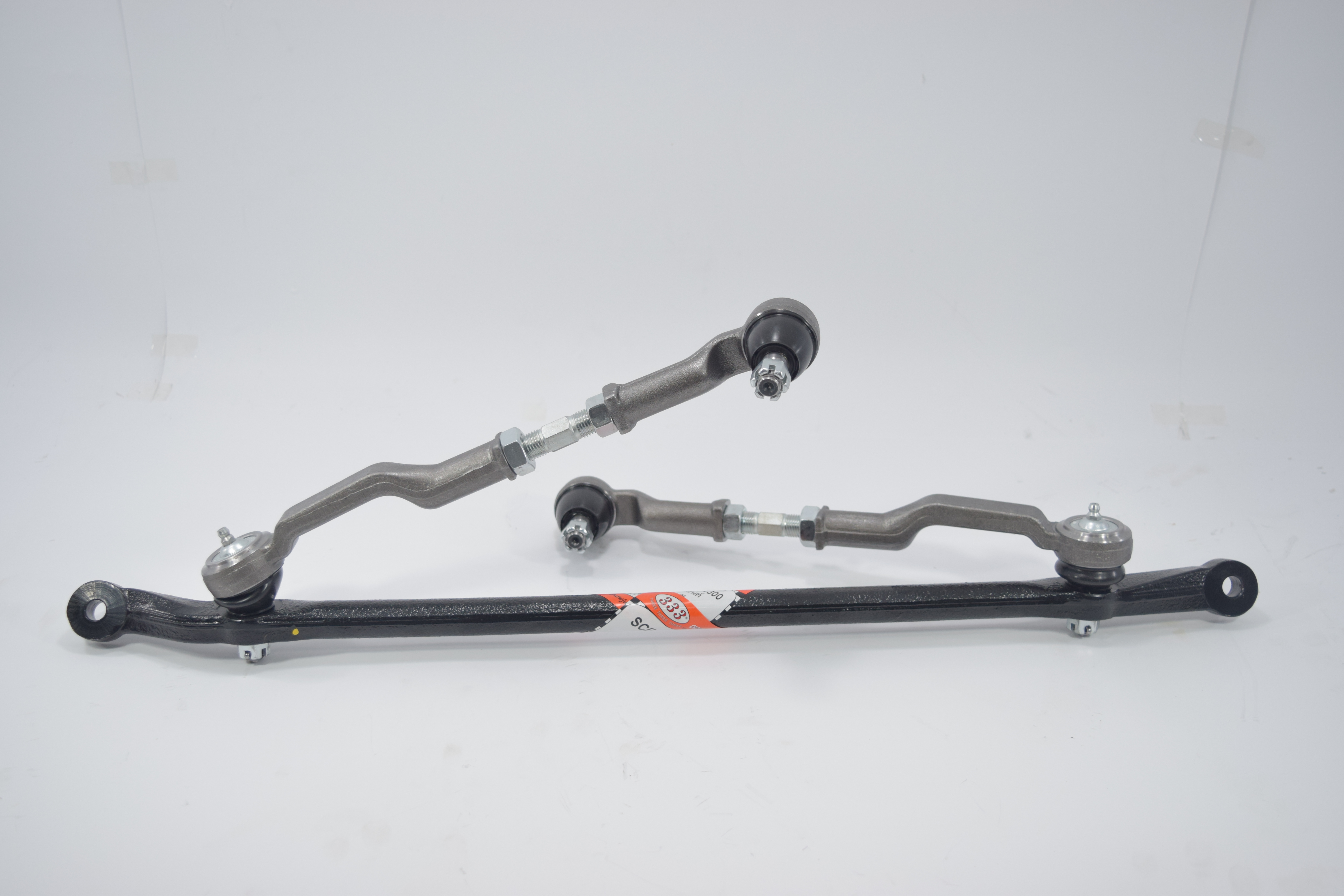 (ประกัน 6 เดือน) คันส่งกลางยกชุด MAZDA / FORD / M1300 (ไม่มีขาไก่) / มาสด้า / ฟอร์ด ปี 80-On / 3CE-1270 / พวงมาลัยขวา (CENTER LINK, ROD END) ยี่ห้อ 333 (ยกชุด)