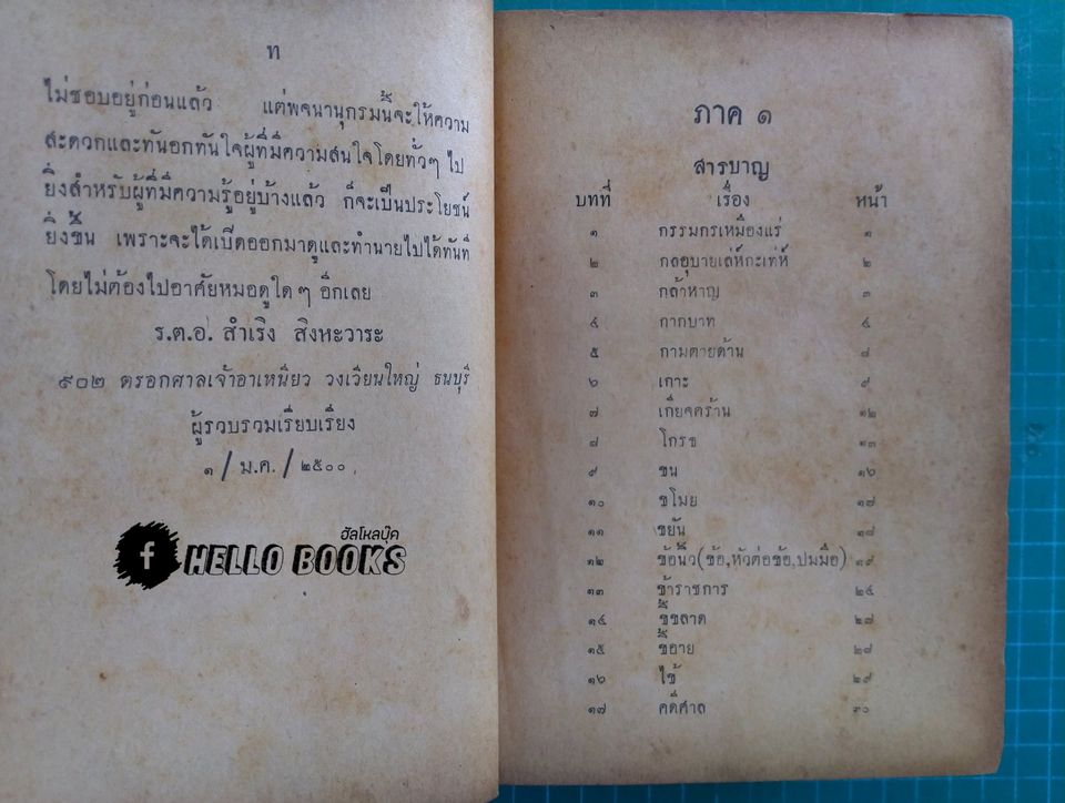 พจนานุกรม หัตถศาสตร์