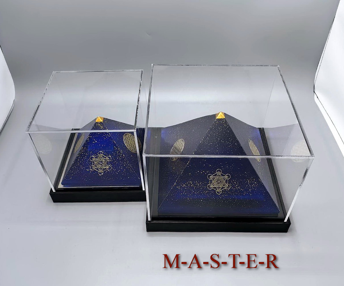 Pyramid Blue XL 🔵 MASTER : Wisdom & Success (รัศมี 8 ม.)