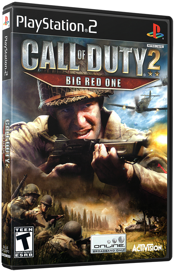 แผ่นเกมส์ PS2 : Call of Duty 2 - Big Red One
