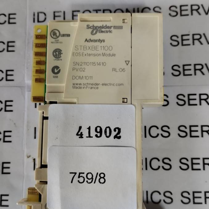 PLC " SCHNEIDER " MODEL : STBXBE1100