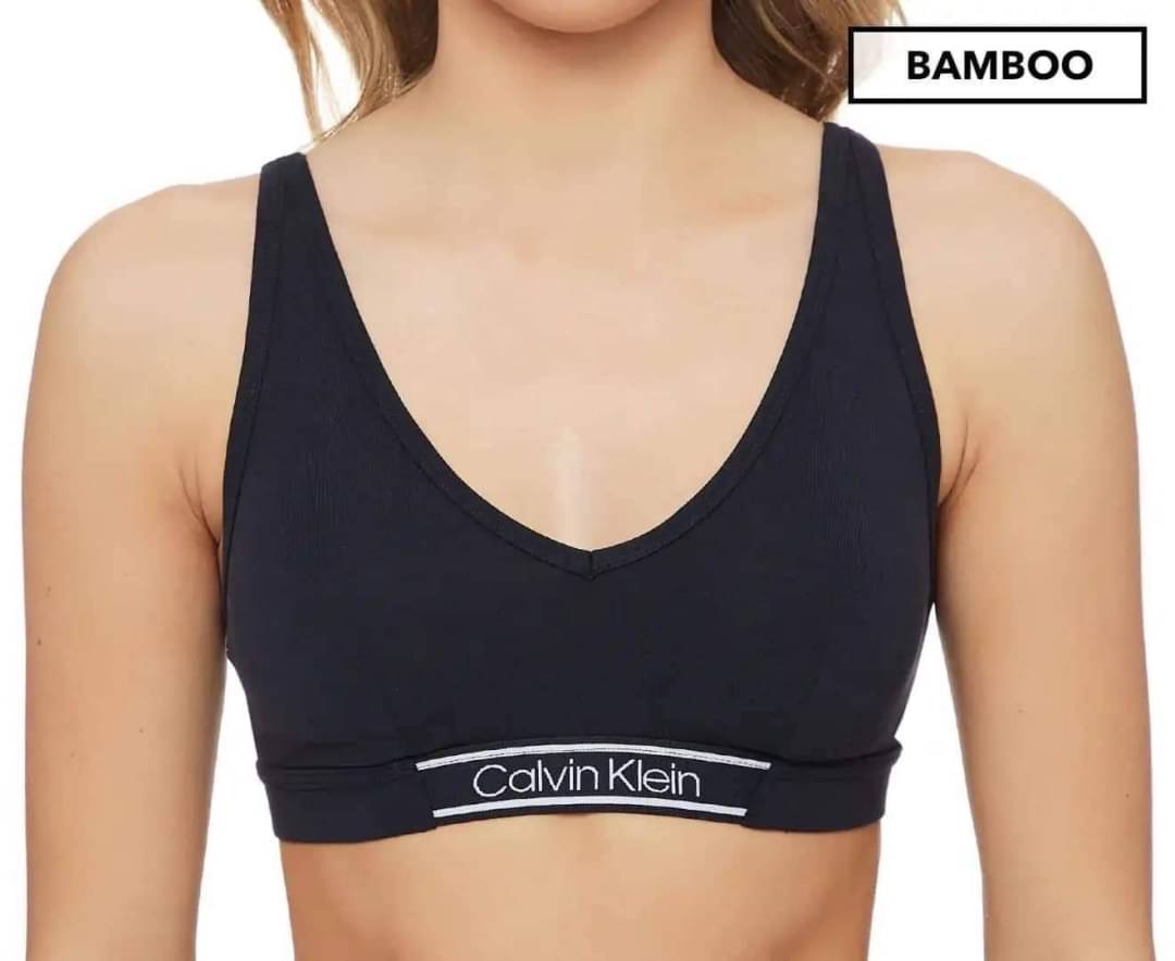 !!ของแท้ 100%!! ชุดชั้นใน Calvin klein CK Set 2 ตัว made from bamboo สีดำ