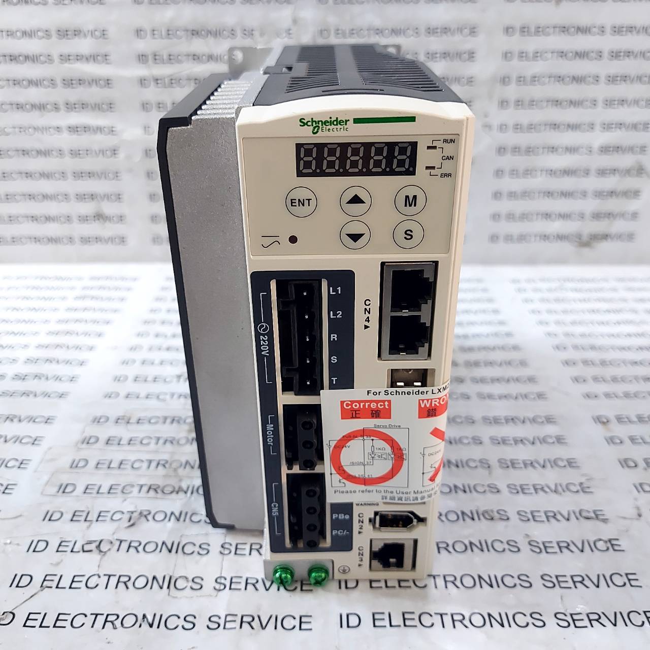 SERVO DRIVE " SCHNEIDER " MODEL : LXM23AU07M3X