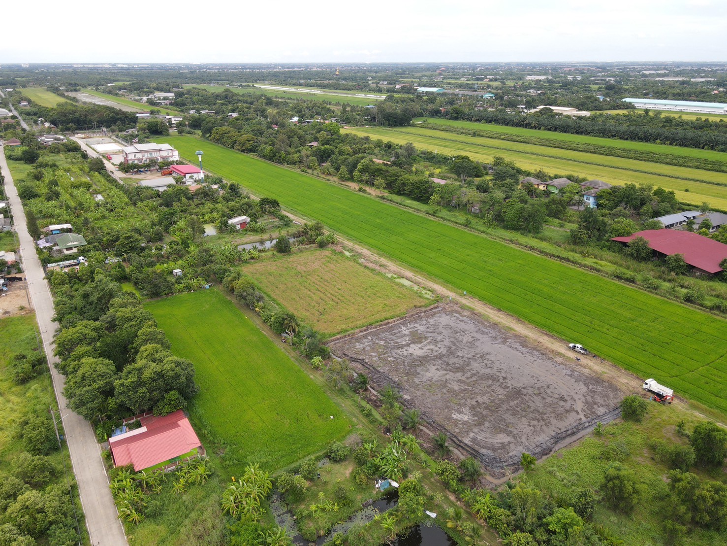 "ที่ดินในฝัน ใกล้เมือง 🌿 1 ไร่ – คลอง 8 หนองเสือ จ.ปทุมธานี"