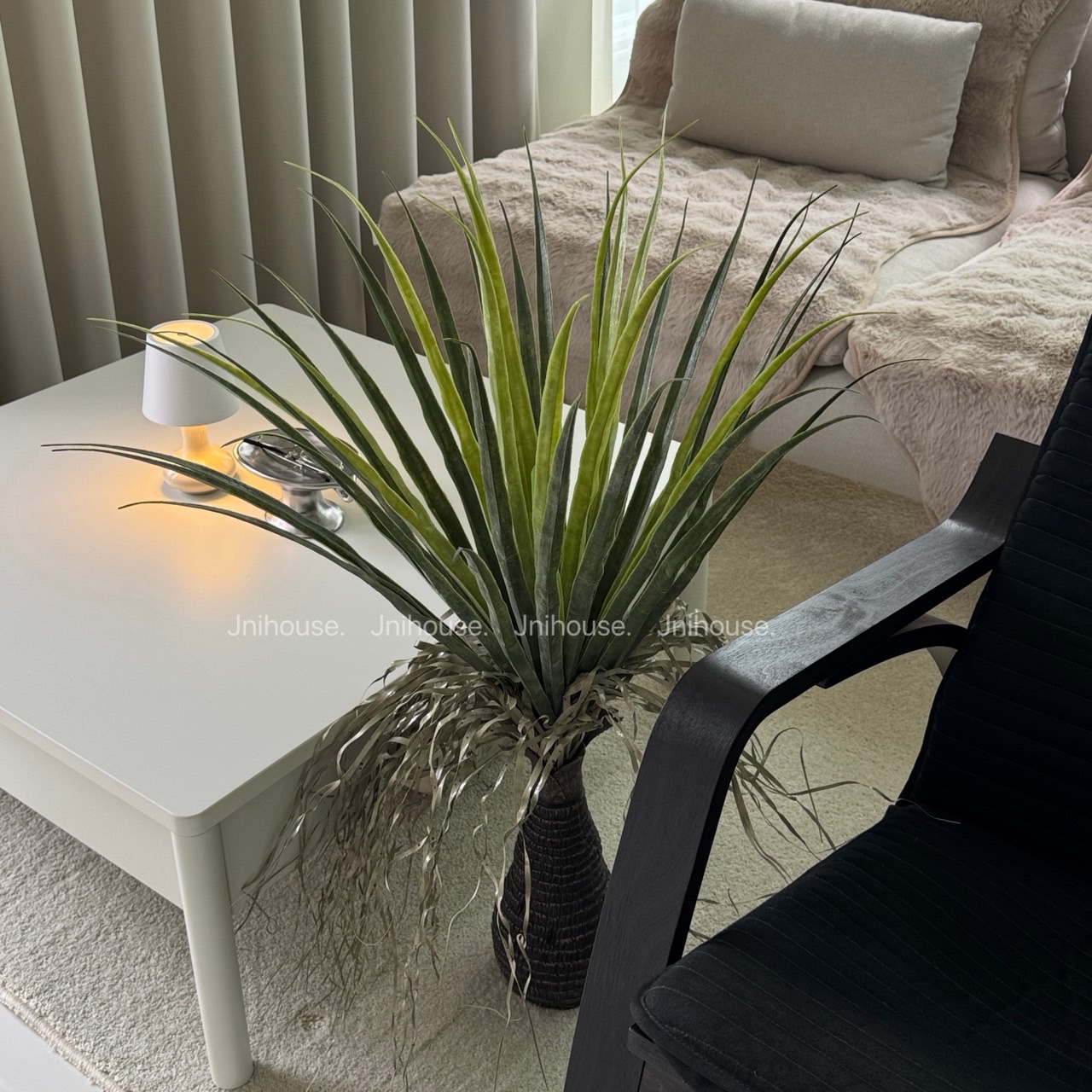 [พร้อมส่ง] : Jnihouse ต้นยุคคาประดิษฐ์ สูง 80 cm (Yucca Rostrata)(Tree)