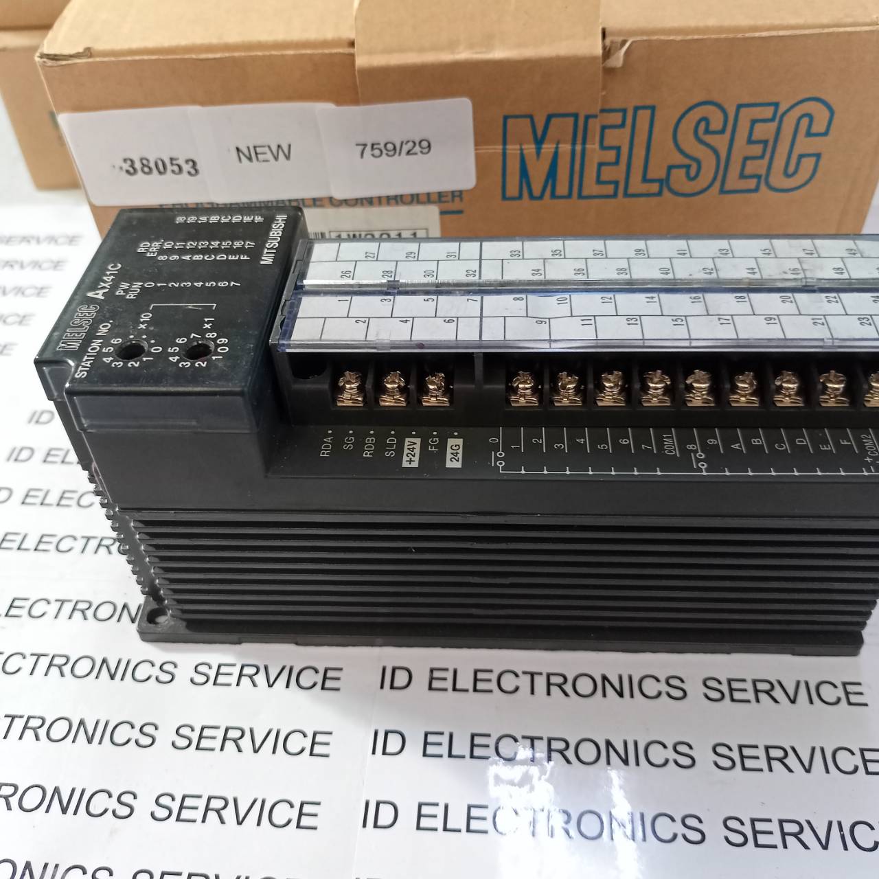 PLC " MITSUBISHI " MODEL : AX41C