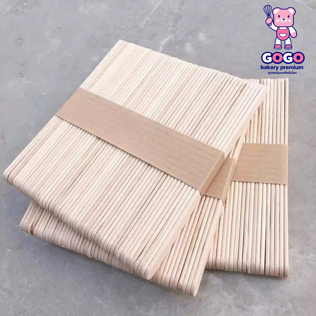 ไม้ไอติม 1 แพ็ค มี 50 ชิ้น