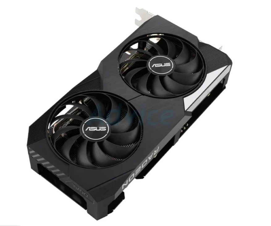 VGA ASUS RADEON RX 6600XT DUAL O8G OC - 8GB GDDR6