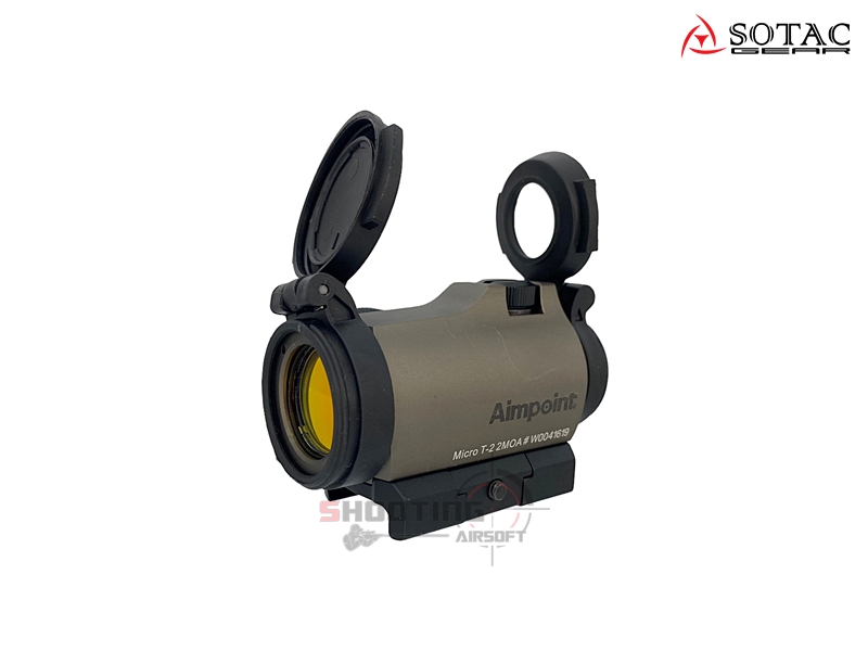 Red Dot T2 พร้อมขาเตี้ยจับราง 20mm (Sotac Gear)