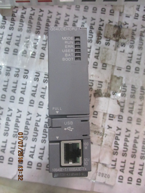 PLC " MITSUBISHI " MODEL : Q04UDEHCPU
