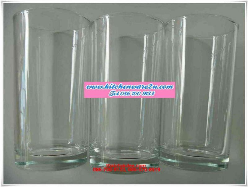 P05494 แก้วใส 10 ออนซ์ (6*6*12 cm) No.103009 (ราคาส่งต่อกล่อง: กล่องละ 6 โหล : 72 ใบ)