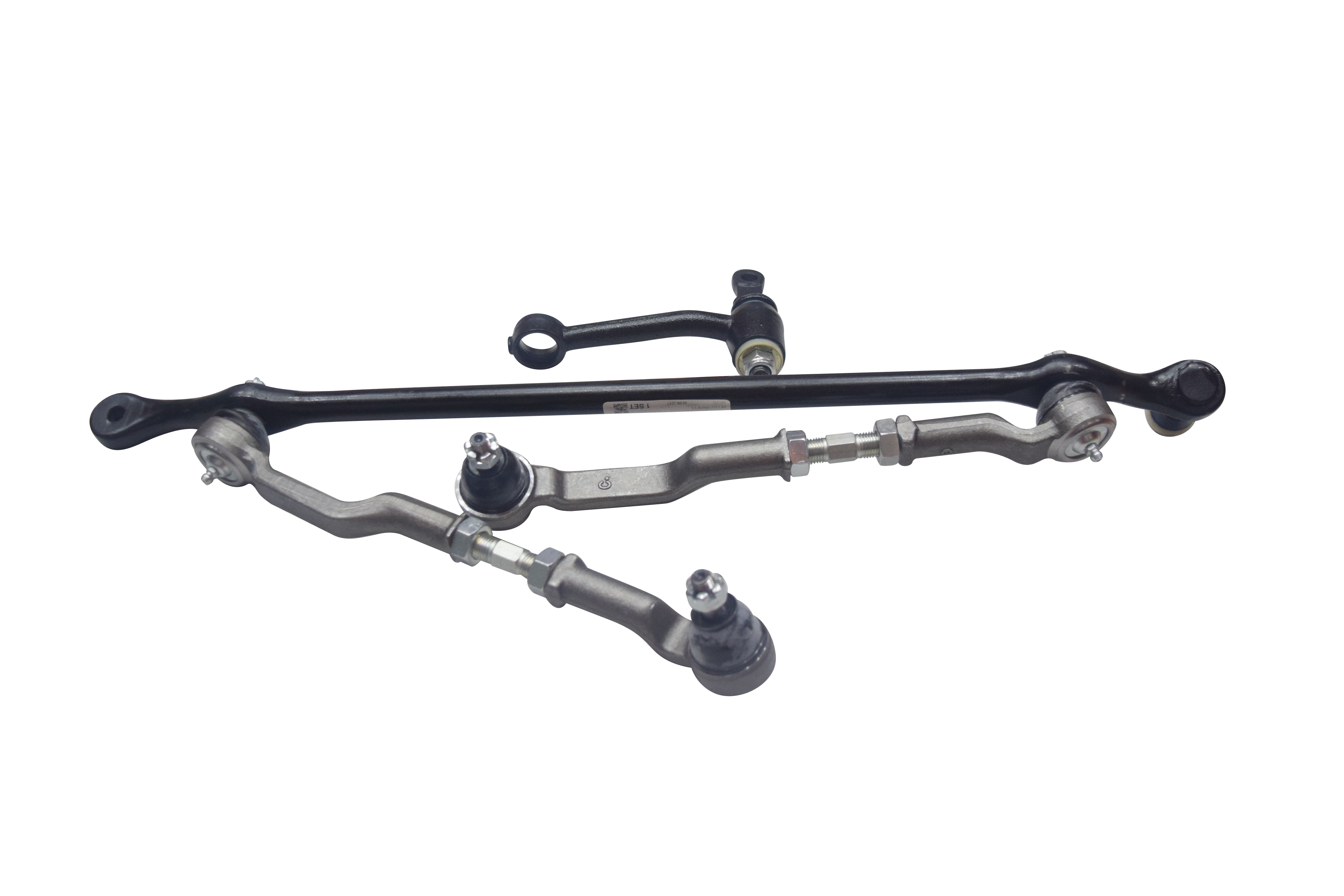 คันส่งกลางยกชุด MAZDA / FORD / MAZDA 1200 (ไม่มีขาไก่) มาสด้า / ฟอร์ด ปี 71-79 / 3CE-1260 / พวงมาลัยขวา (CENTER LINK, ROD END) ยี่ห้อ 333 (ยกชุด)