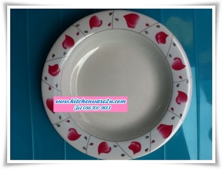 P05253 จานเมลามีน 9 นิ้ว อย่างหนา ลายใหม่ สวย (ราคาส่งต่อ 12 ใบ คลิ๊กที่สินค้าเพื่อชมรายละเอียดของขนาด)