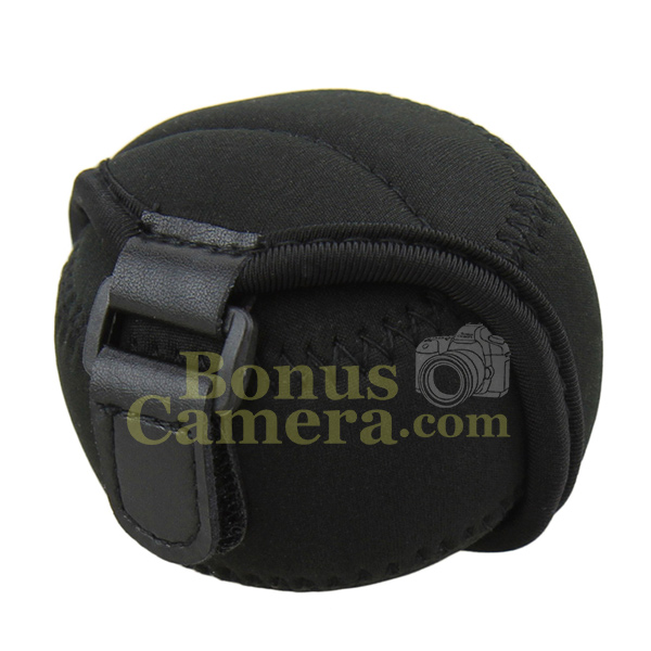 JN-S Lens Pouch ถุงใส่เลนส์ทำจากนีโอพรีนอย่างดี ดีไซน์หรู ปกป้องเลนส์ size 6.2 cm x 4 cm