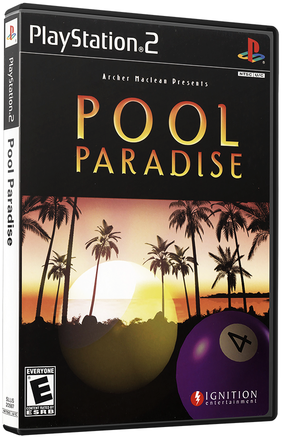 แผ่นเกมส์ PS2 : Pool Paradise