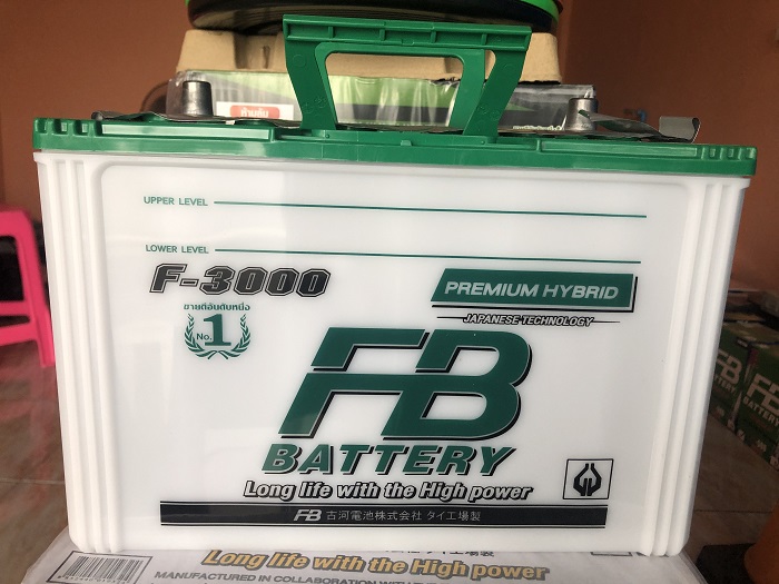 เเบตเตอรี่ PREMIUM HYBRID F-3000 100แอมป์ 105D31R/L