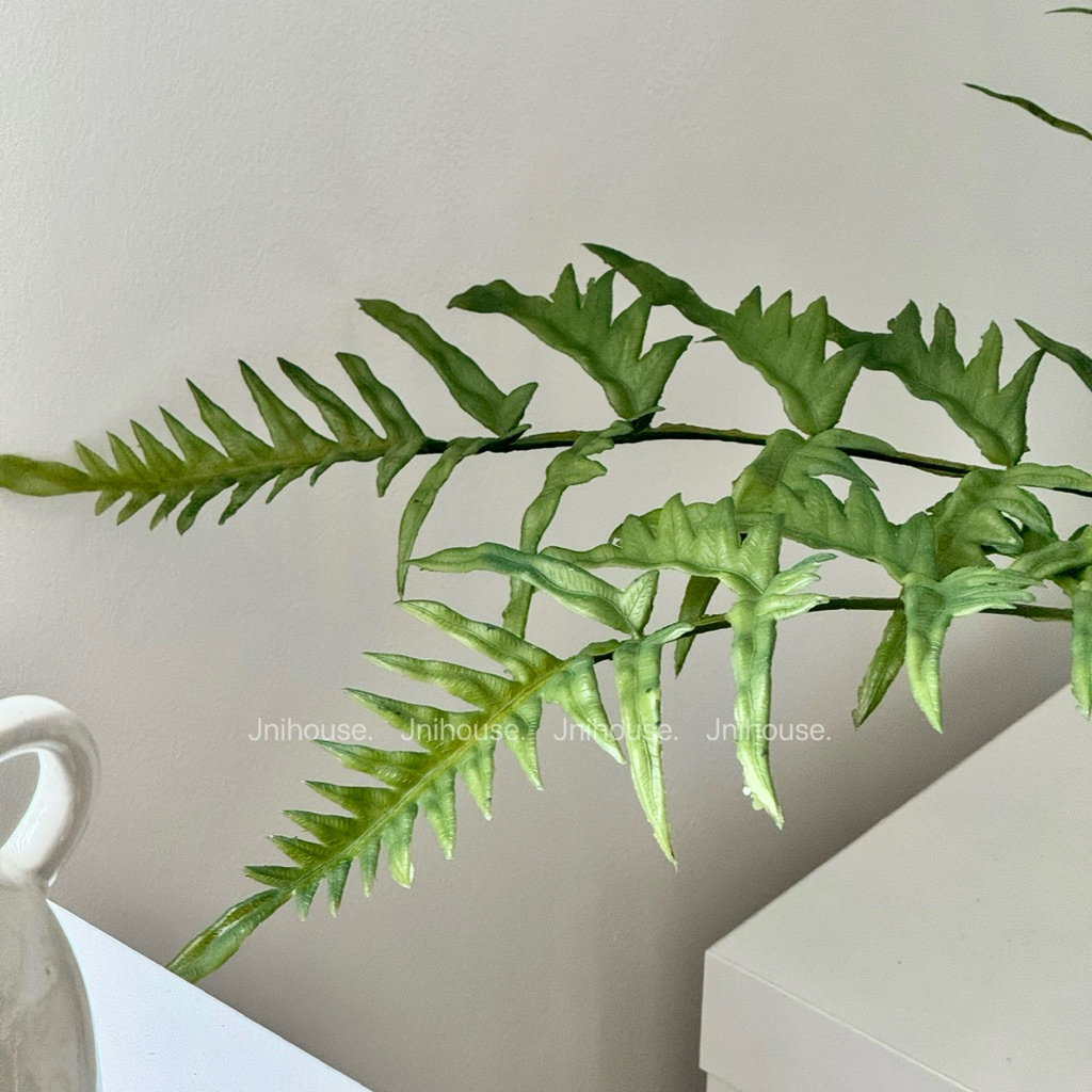 [พร้อมส่ง] Jnihouse : กิ่งเฟิร์นประดิษฐ์ (มีหน่อ)
