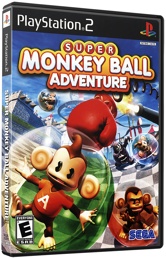 แผ่นเกมส์ PS2 : Super Monkey Ball Adventure