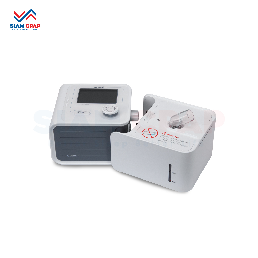 เครื่องช่วยหายใจชนิดแรงดันบวกต่อเนื่อง (CPAP) ยี่ห้อ Yuwell รุ่น YH-360 รับประกันศูนย์ไทย 2 ปี