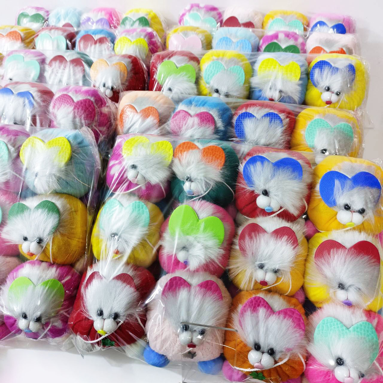 ตุ๊กตาตัวปั้น ตุ๊กตางานวัด ตุ๊กตาPจุกน้ำปลา ตัวปั้น ถูก ทน น้ำหนักดี เป็นเป้าตามงานวัด (คละสี คละลาย)