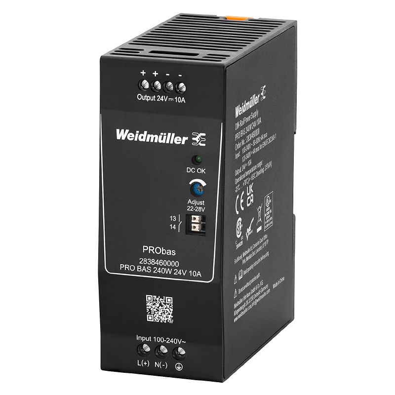 POWER SUPPLY PRO BAS 240W 24V 10A