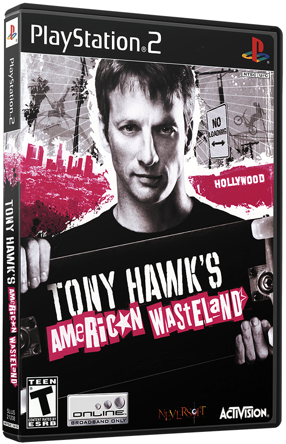 แผ่นเกมส์ PS2 : Tony Hawk's American Wasteland