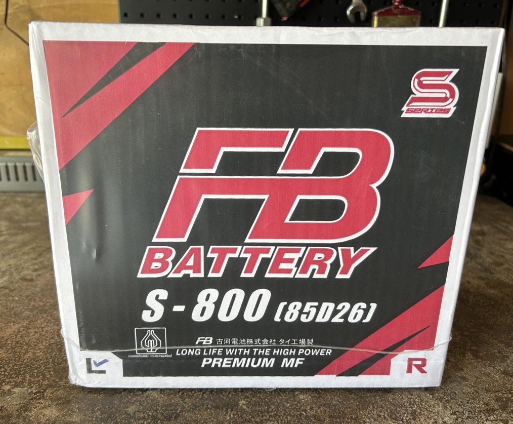 แบตเตอรี่ FB รุ่น S-800 65D26 65 แอมป์