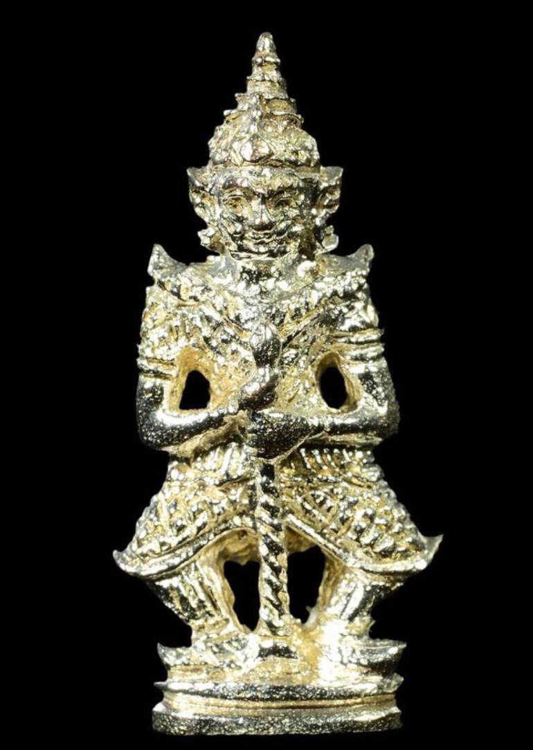 ท้าวเวสสุวรรณ เศรษฐีหนุนดวง ชุดเนื้อชนวนกรรมการพิมพ์ 2หน้า (หลวงพ่อหนุน สุวิชโย) วัดพุทธโมกพลาราม จ.สกลนคร ปี 2560 (ศิษย์เอกหลวงพ่อฤาษีลิงดำ วัดท่าซุง สายอีสาน ผู้ค้นพบวิชา พุทโธระเบิด อันลือลั่น)