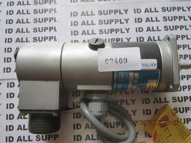 SERVO MOTOR " SANYO DENKI " MODEL : U505-002W13