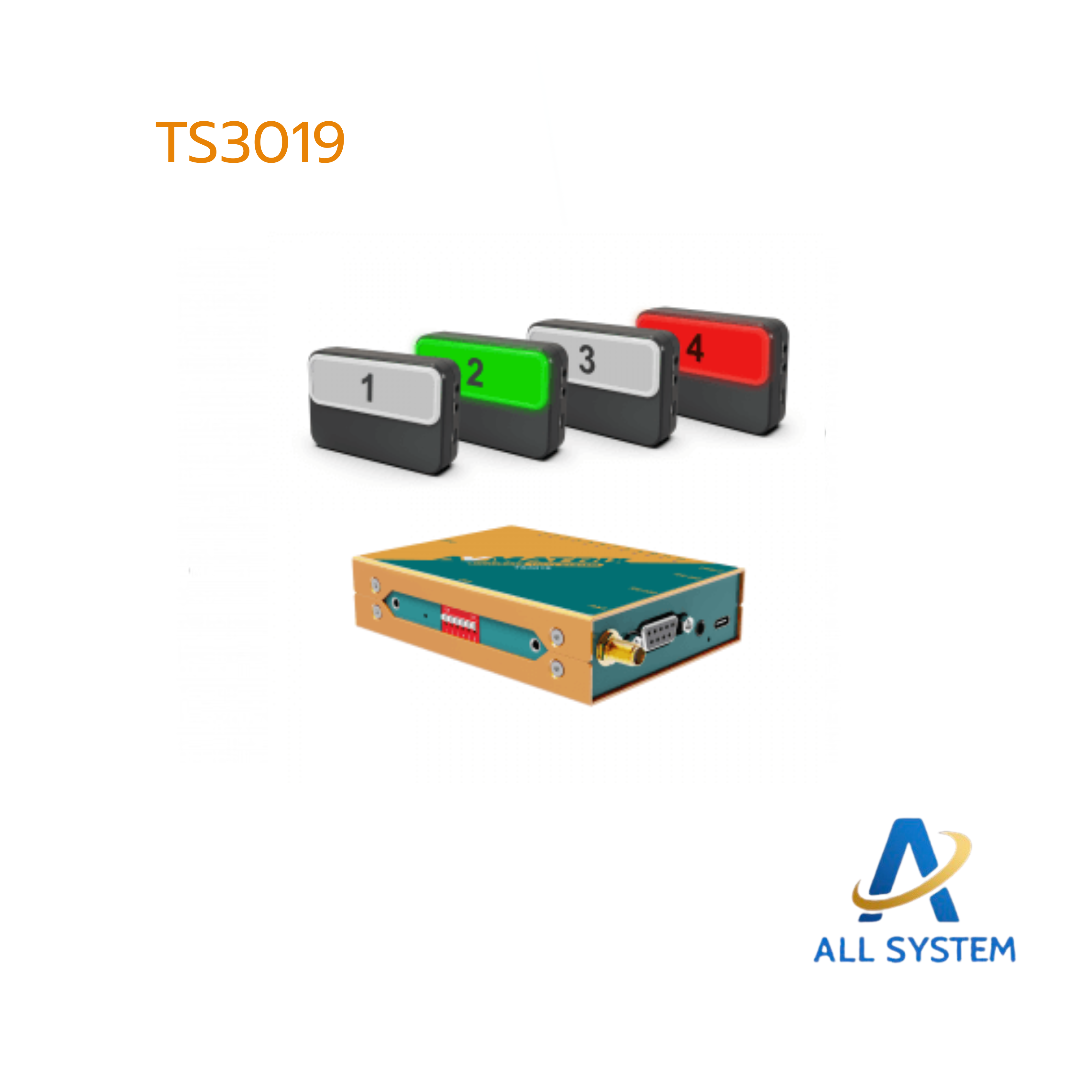 TS3019 AVMatrix Wireless Multi Camera Tally System