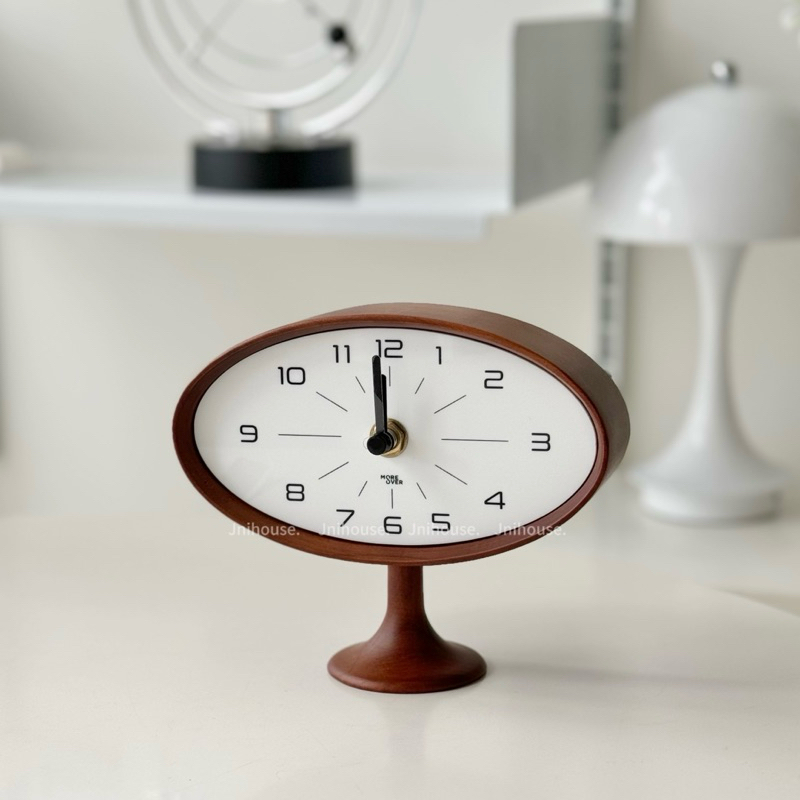 [พร้อมส่ง] Jnihouse : Retro Clock นาฬิกาไม้