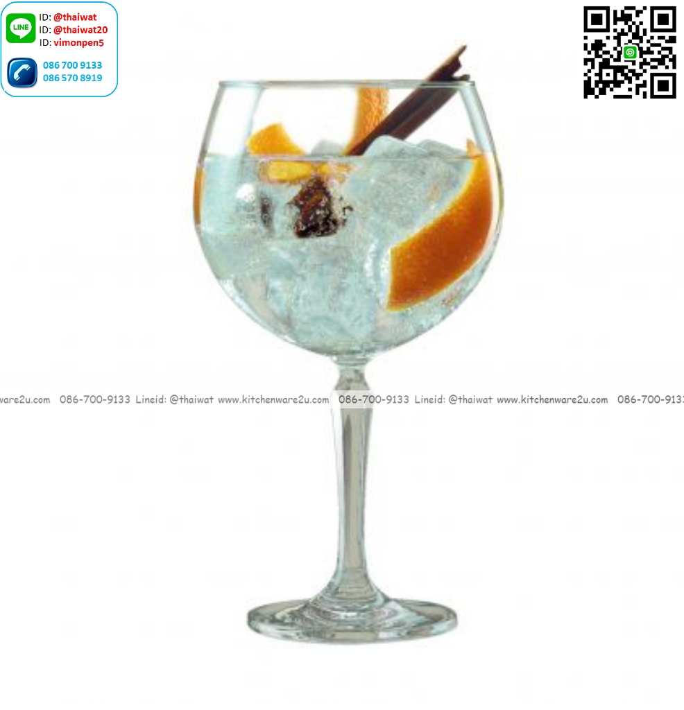 P12699 แก้วมีก้าน ใส่ไวน์ ใส่เครื่องดื่ม 21 Oz. 600 มิล (10.7*10.7*19.2 cm) No.1527D21 ราคาขายส่งต่อ 1 ลัง : 24 ใบ: เฉลี่ย 120 บต่อใบ