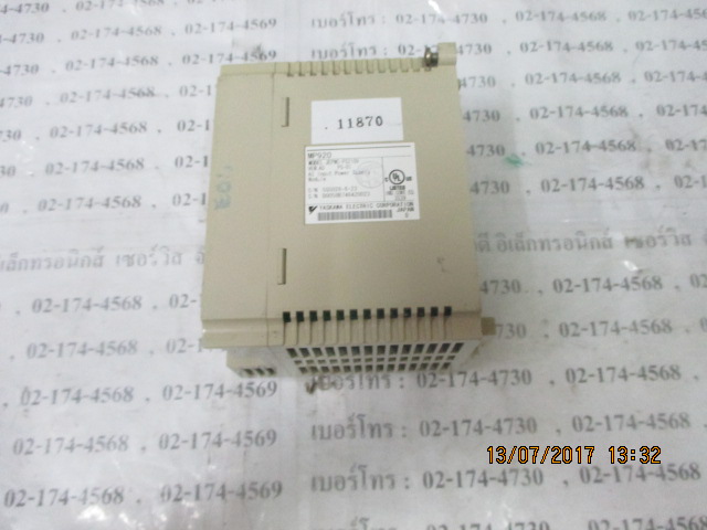 PLC " YASKAWA " MODEL : JEPMC-PS210V