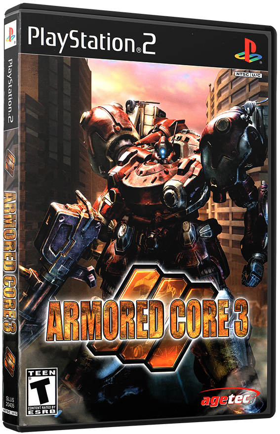 แผ่นเกมส์ PS2 : Armored Core 3