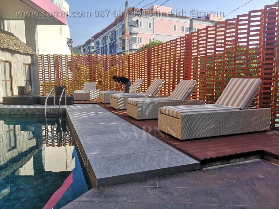 Sunbed Catalog เตียงริมสระพร้อมราคา