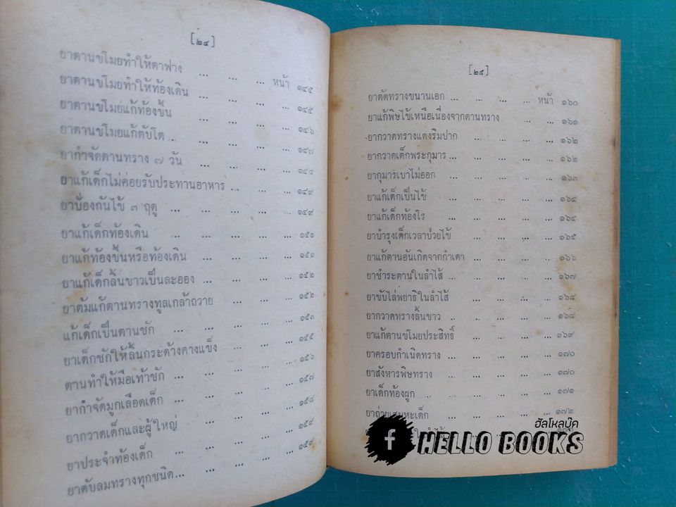 ตำรายาไทยแผนโบราณ เล่ม ๑-๑๒