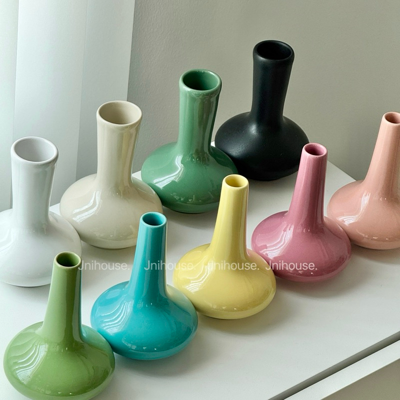 [พร้อมส่ง] Jnihouse : แจกันเซรามิก ขนาดเล็ก(Vase)