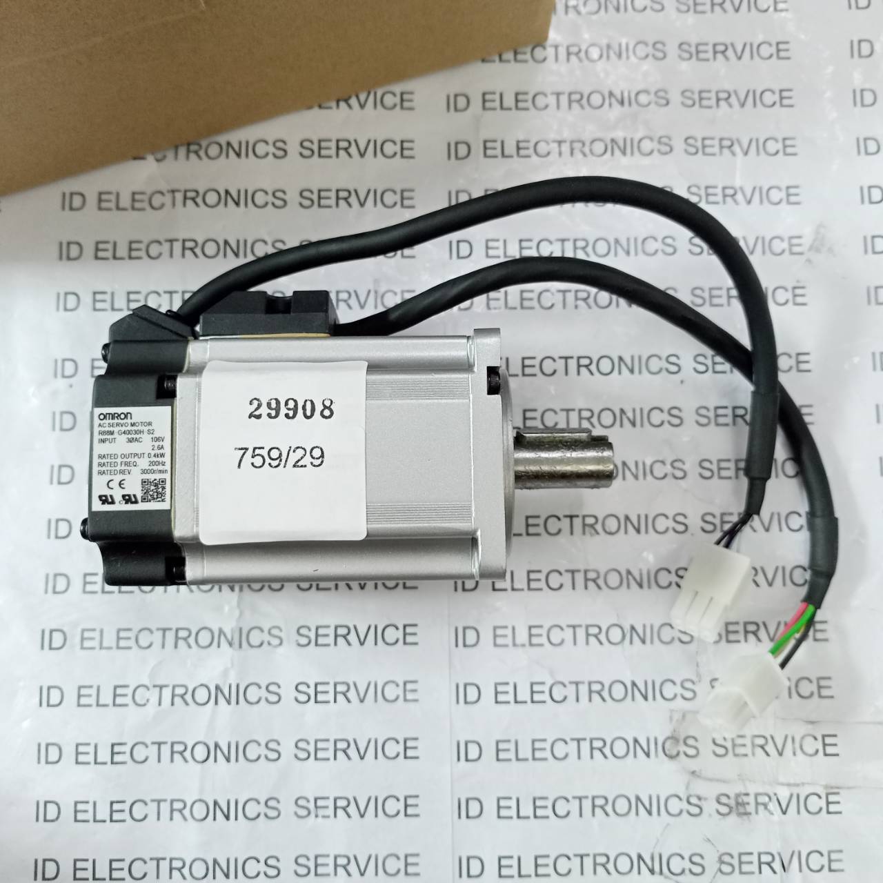 จำหน่าย ซ่อม SERVO MOTOR OMRON R88M-G40030H-S2