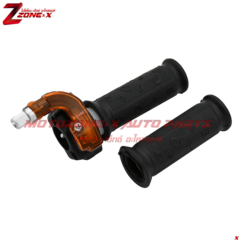 คันเร่ง+สาย Twist Throttle Accelerator Grip 22mm/14.9cm 47cc and 49cc Mini Motos and pocket bikes MOTOZONE-X(โมโตโซน-เอ็กซ์) อะไหล่ Part