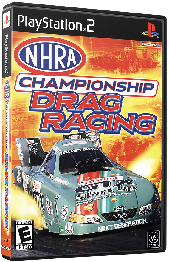 แผ่นเกมส์ PS2 : NHRA Championship Drag Racing