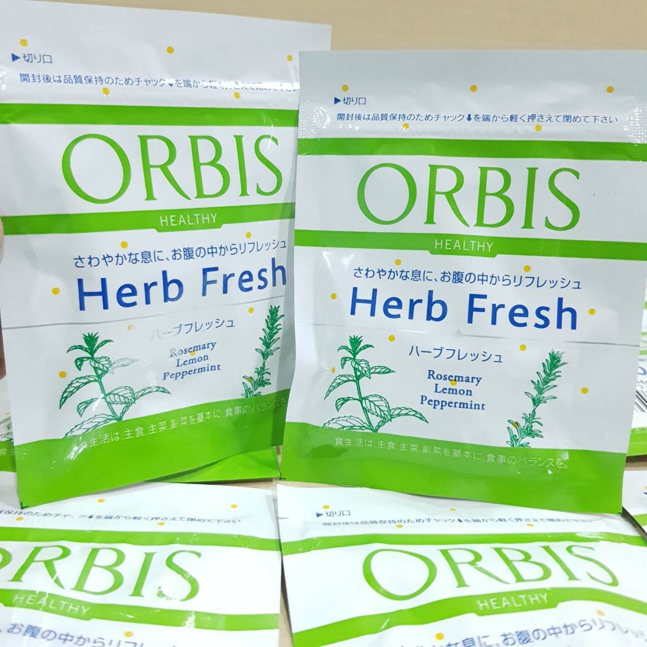 สมุนไพรระงับกลิ่นปากและลมหายใจ Orbis Herb Fresh 30 Days