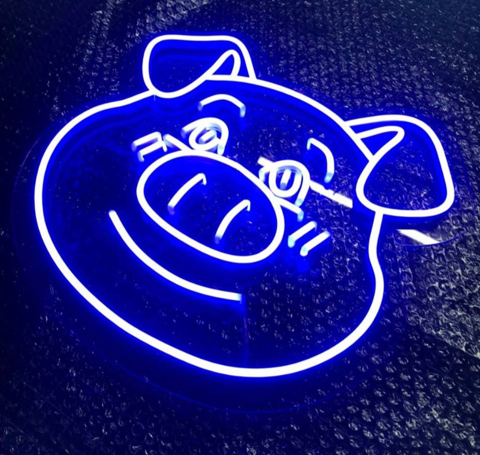 #ป้ายไฟนีออนดัดled