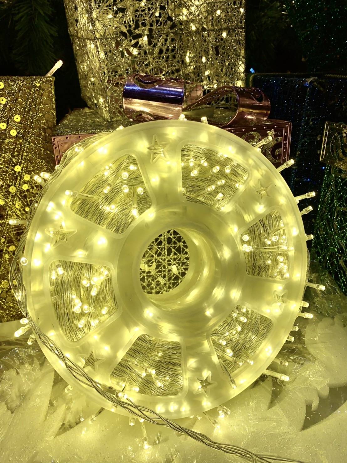 ให้เช่าไฟคริสต์มาสประดับ 100เมตร