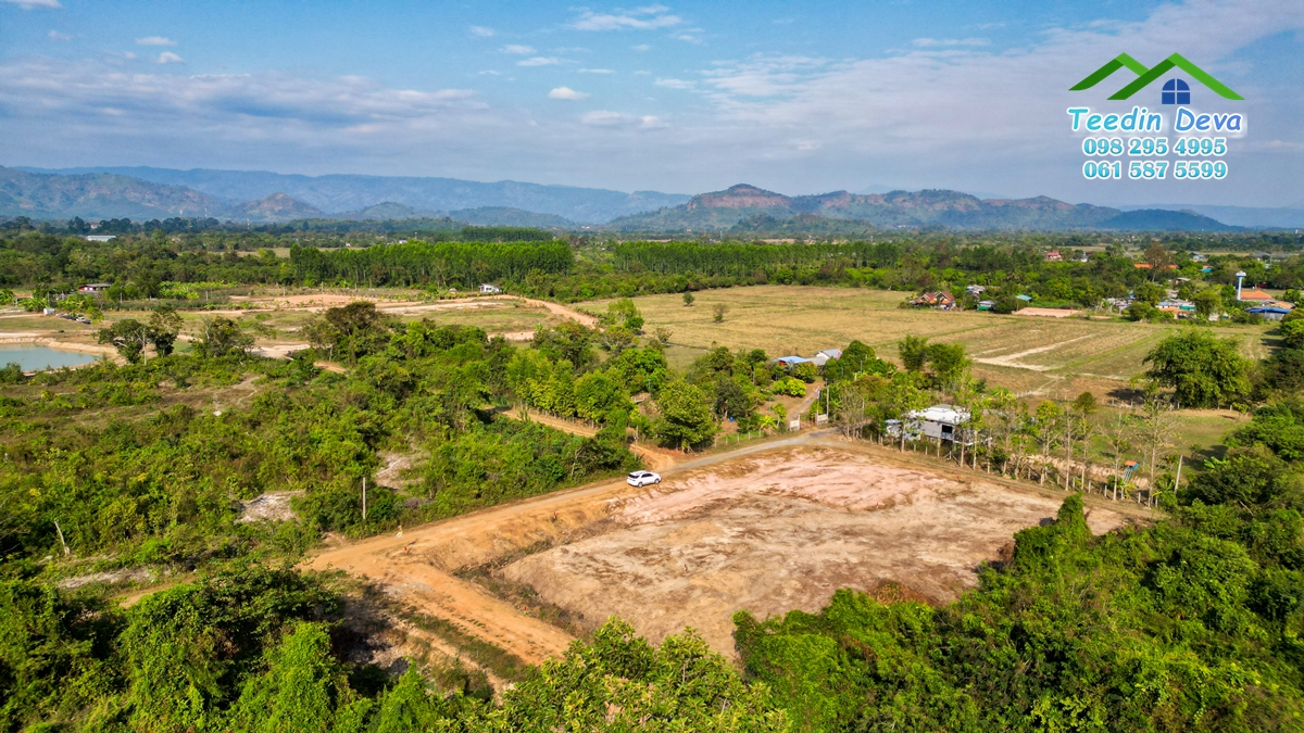 ที่ดินนครนายก วิวภูเขาสวยๆ เนื้อที่ 1-1-78 ไร่ ครุฑแดง อ.บ้านนา จ.นครนายก