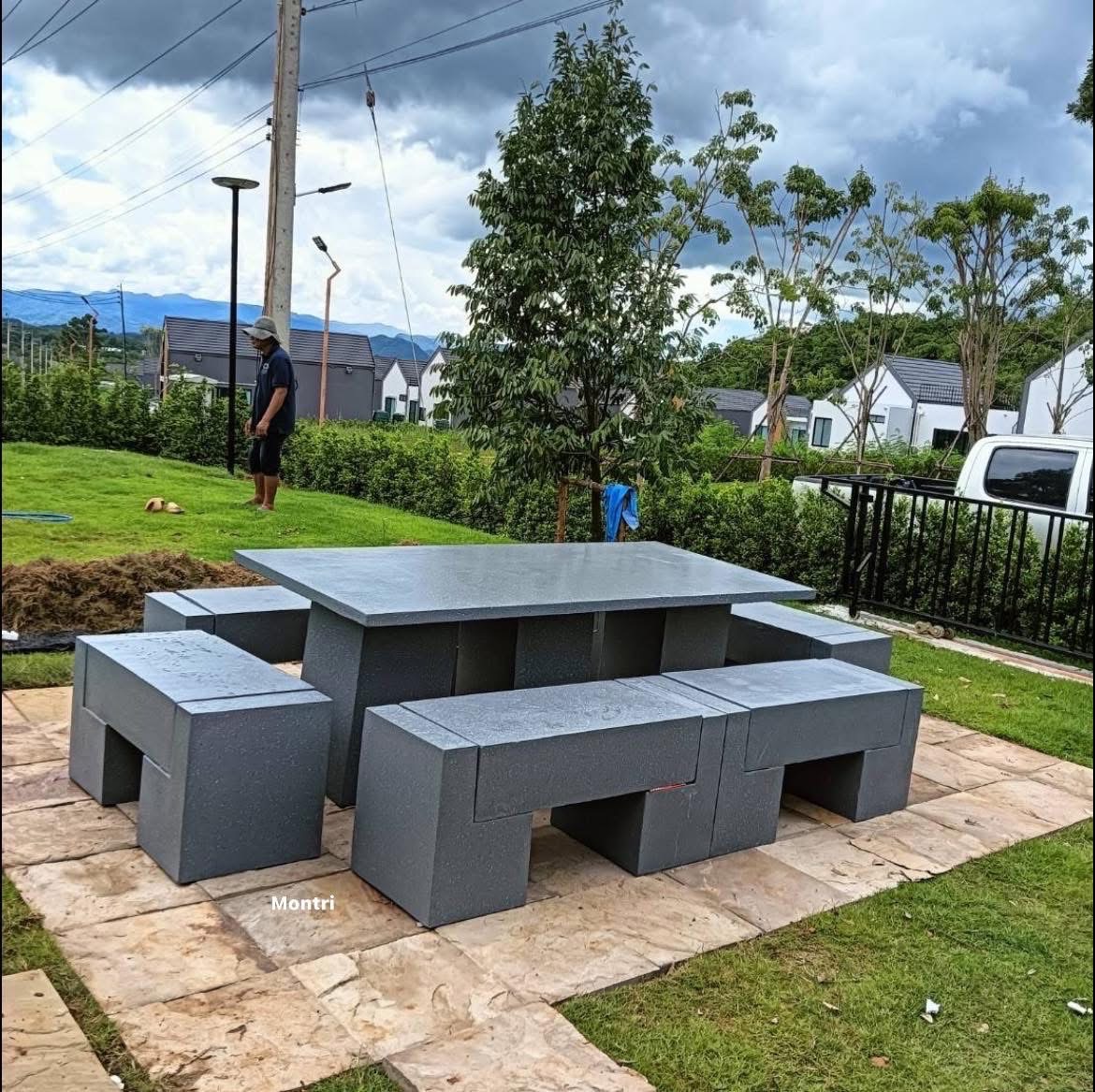 โต๊ะสนาม มัลติฟังก์ชั่น เน้นความสามารถในการใช้งานที่หลากหลาย ขนาดใหญ่ จุใจ ยาว 2 เมตร