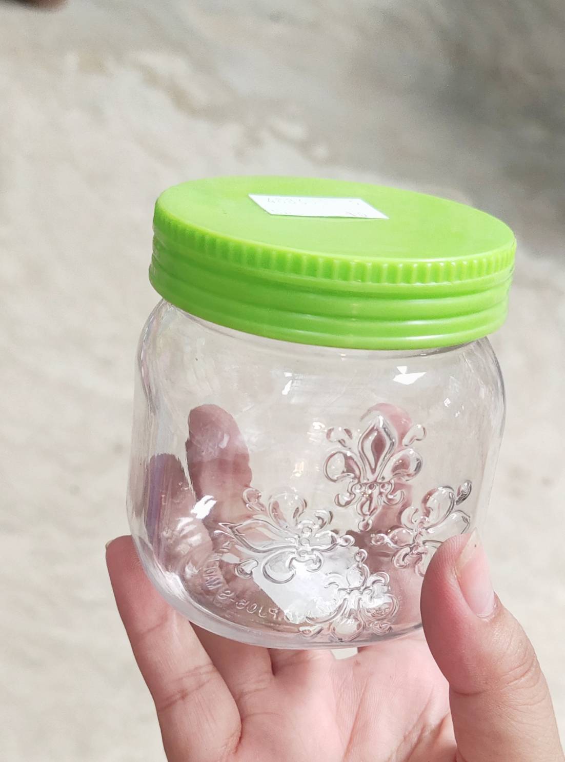 โหลพลาสติก กระปุกพลาสิก กระปุกอ้วน ใส่ขนม ใส่เครื่องครัวต่างๆ ขนาด 250ml