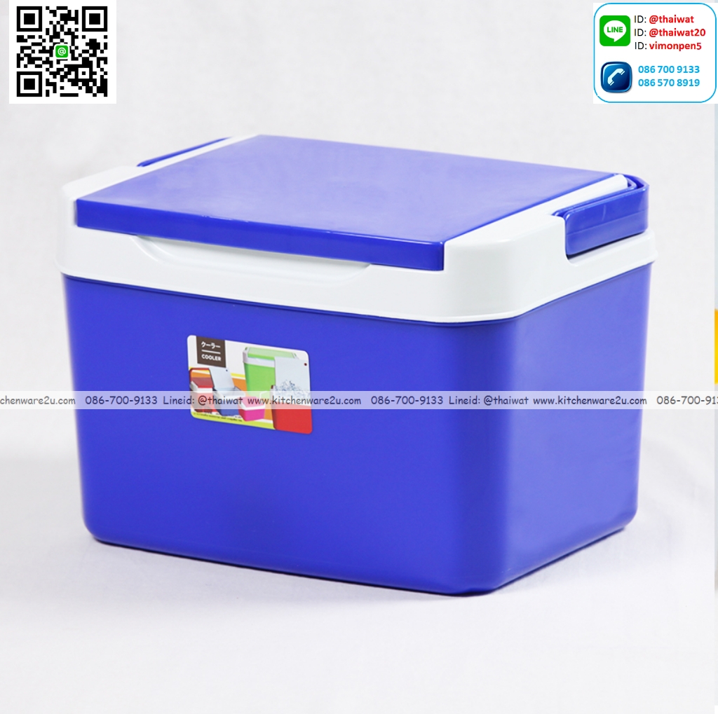 P12548 กระติกเหลี่ยม 12.5 ลิตร (กว้าง 28.8 cm. x ยาว 37.8 cm. x สูง 25.6 cm.) No.258 ราคาขายส่งต่อ 1 โหล: 12 ใบ: เฉลี่ย 190 บต่อใบ