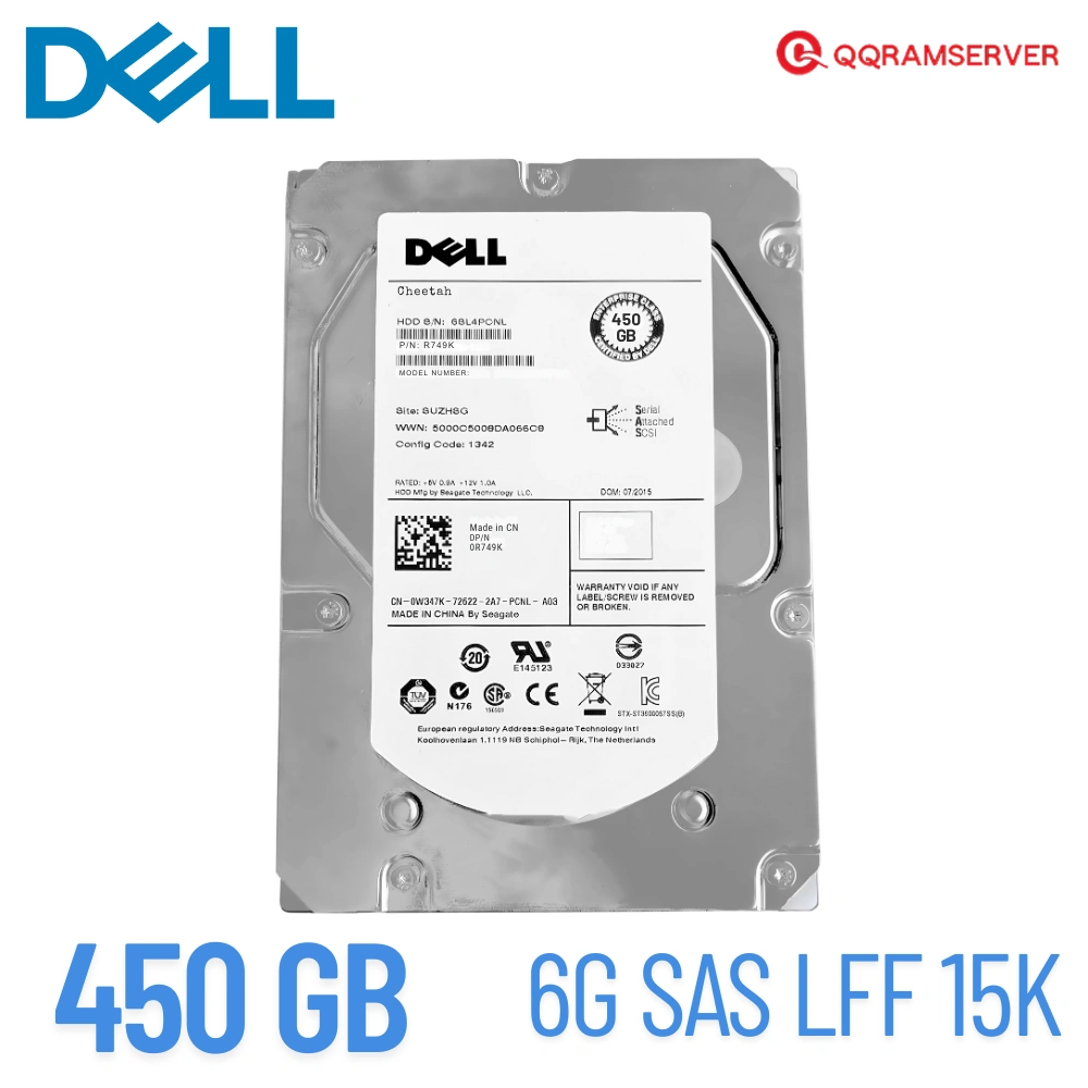 HDD Server Dell R230 450GB SAS 6Gb 15K Dell Harddisk Server