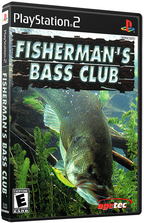 แผ่นเกมส์ PS2 : Fisherman's Bass Club