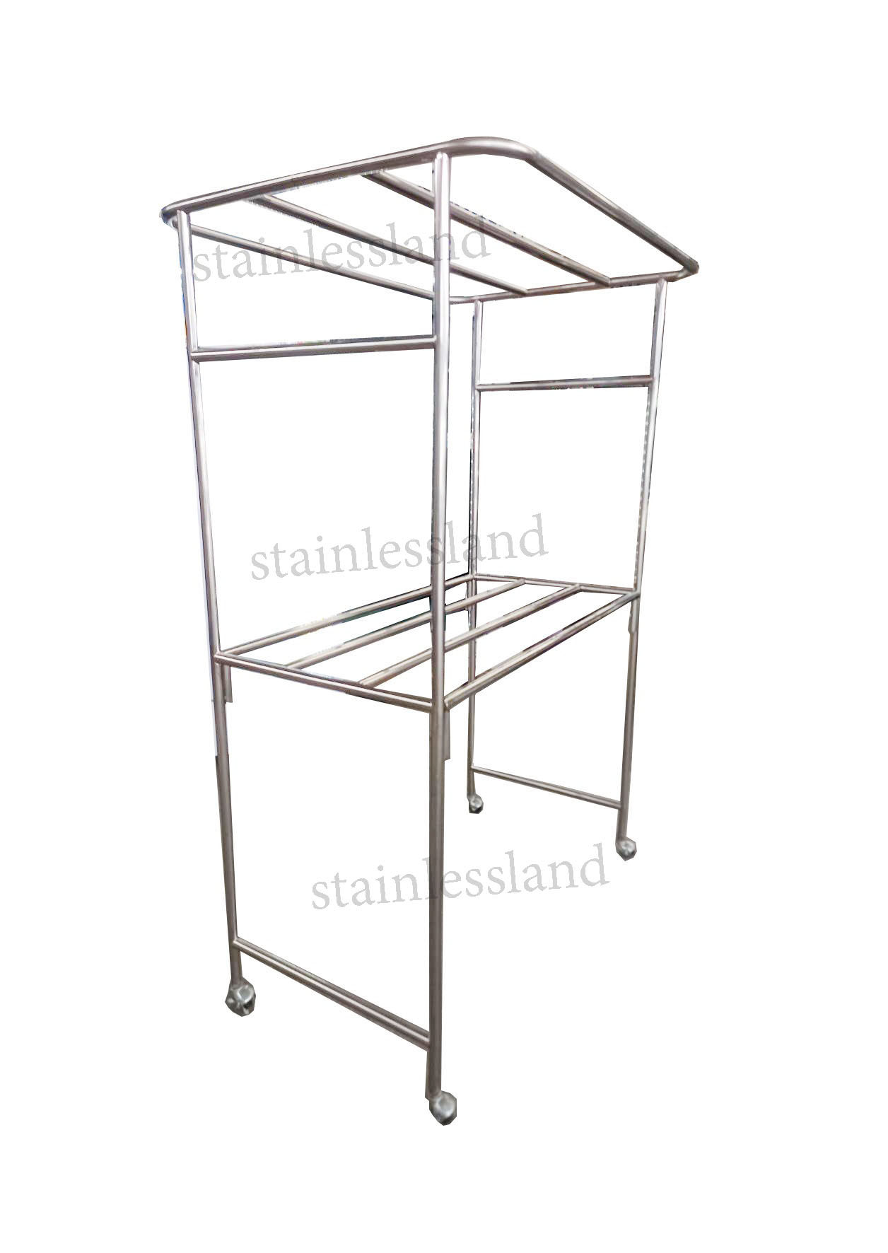 ราวตากผ้า 12SUS304 ถอดประกอบ ขนาด 80*150*180 cm ท่อ 1 นิ้ว